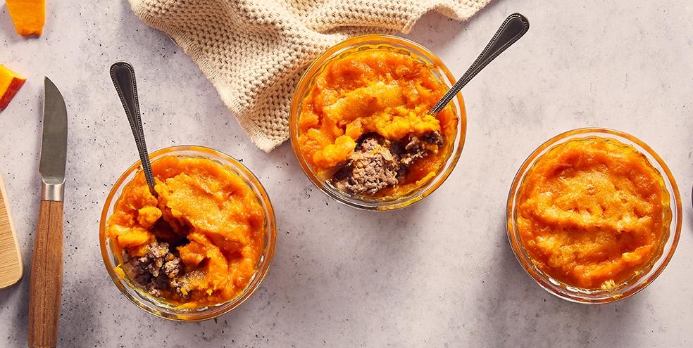 Hachis parmentier au potimarron