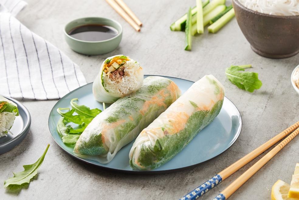 Rouleaux de printemps à la sardine