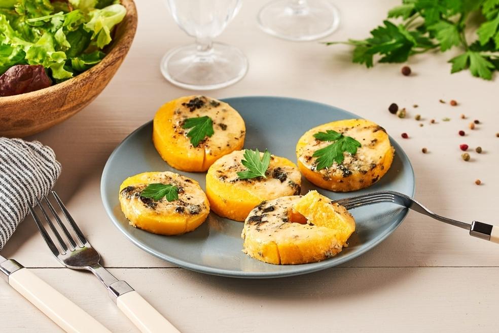 Polenta au roquefort