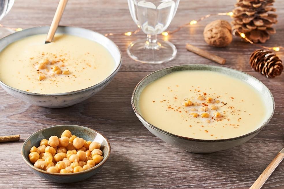 Velouté de panais aux pois chiches