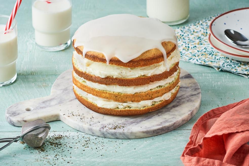 Matcha layer cake