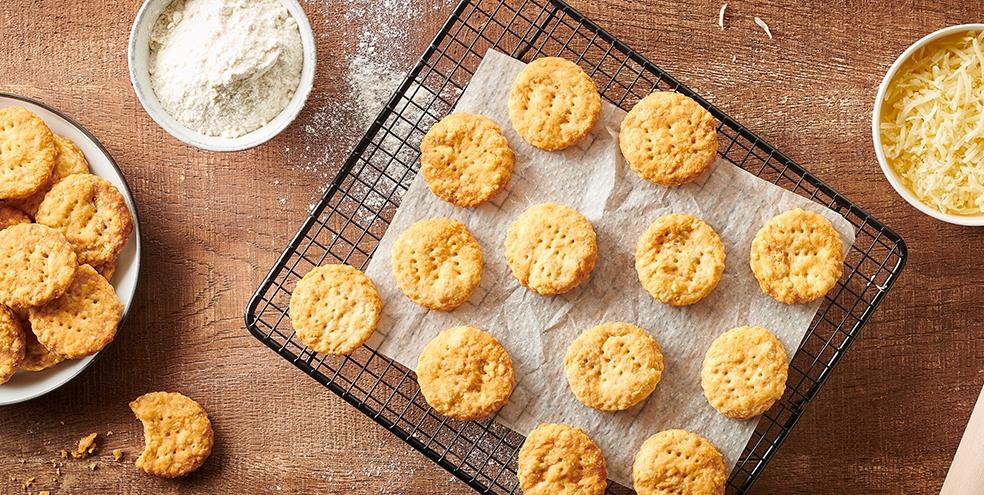 Biscuits apéritif au comté