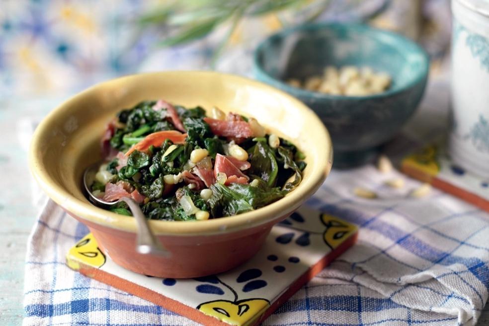 Épinards à la catalane