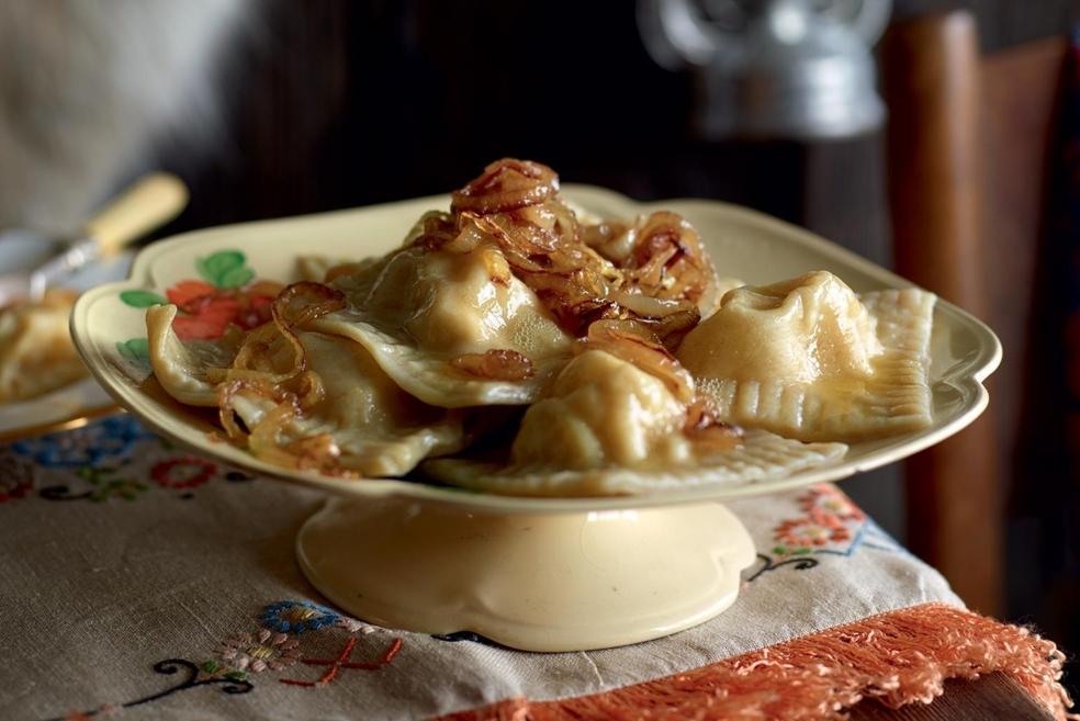 Raviolis russes fourrés au chou et à la pomme de terre