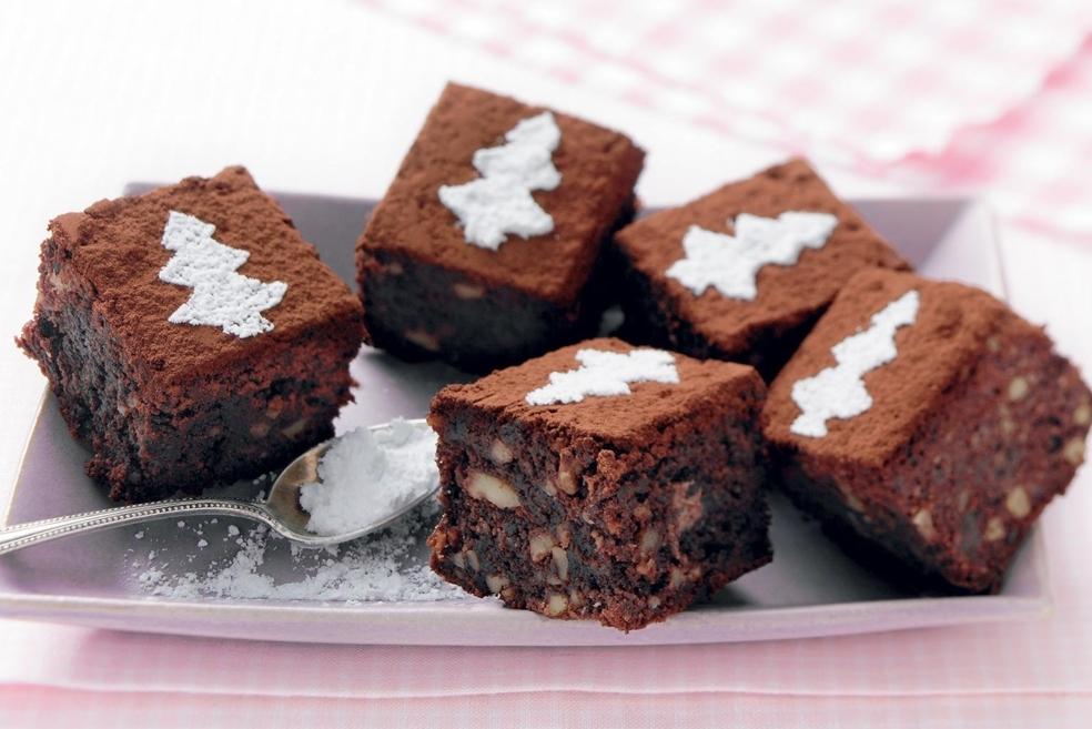 Brownies au chocolat et aux noix