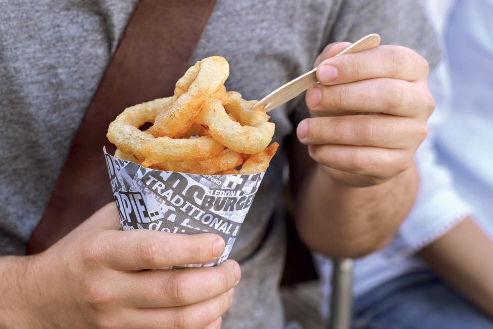 Oignons frits à la bière