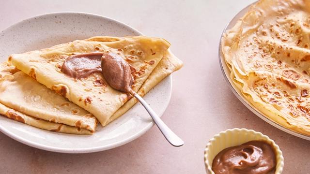 Crêpes à la bière rousse