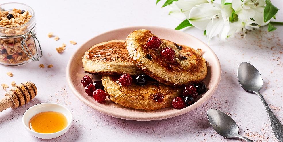 Pancakes au muesli