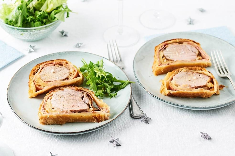 Filet mignon en croûte au Comté