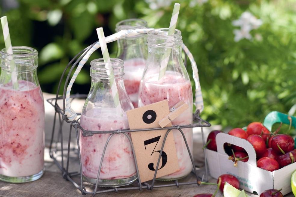 Milkshake à la cerise