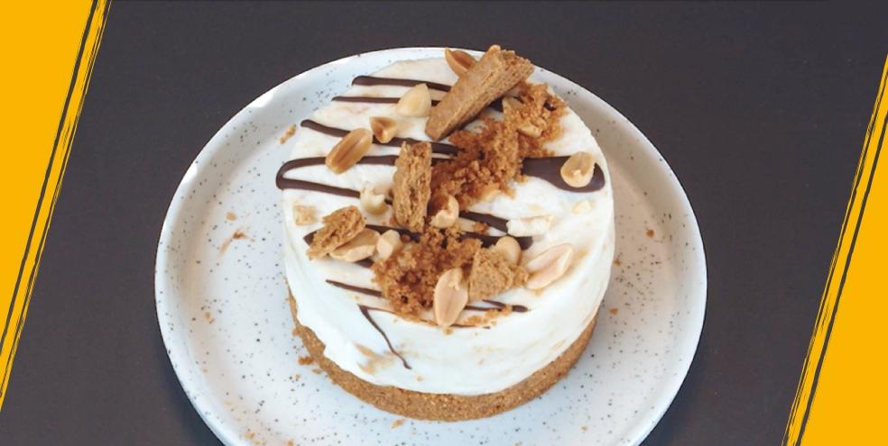 Cheesecake au beurre de cacahuètes