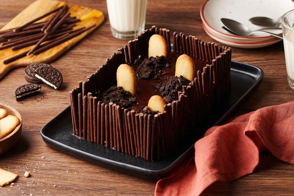 Gâteau cimetière au chocolat