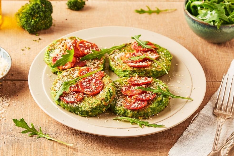 Galettes de brocolis