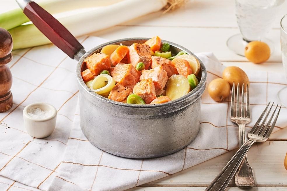 Blanquette de saumon