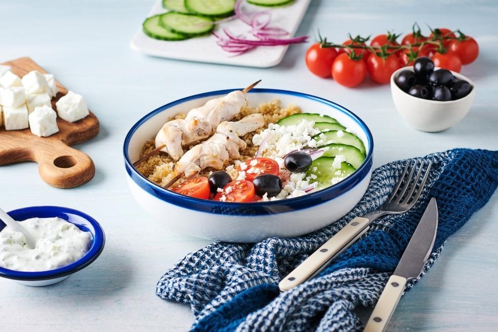 Chicken Tzatziki bowl