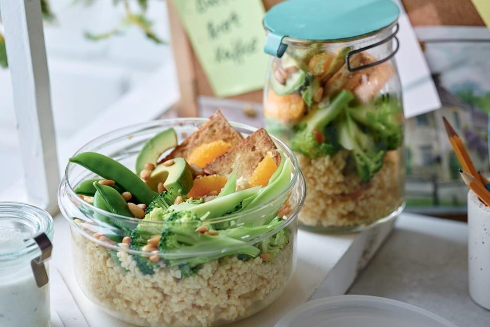 Power bowl au boulgour et tofu