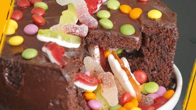 Gâteau surprise d’Halloween