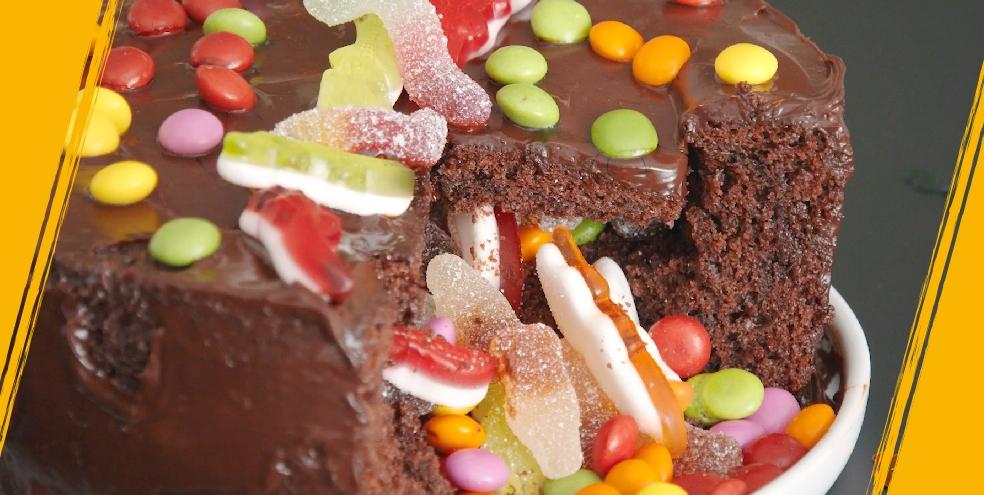 Gâteau surprise d’Halloween