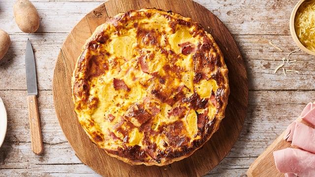 Quiche à la raclette