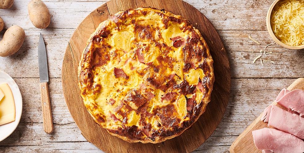 Quiche à la raclette