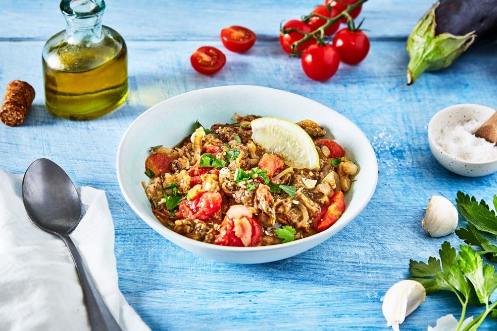 Salade d'aubergine grecque - Melitzanosalata