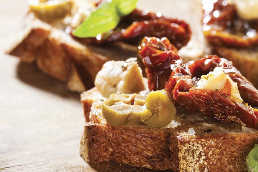 Tartines gourmandes au Rocamadour