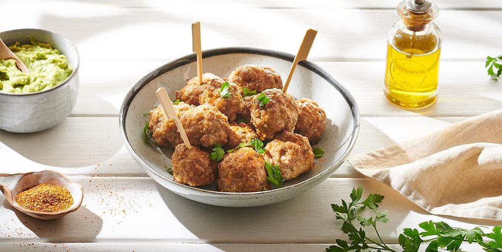 Boulettes de veau apéro au chili