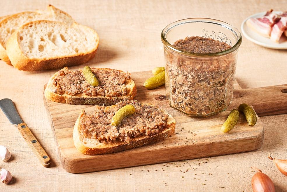 Rillettes de canard au paprika